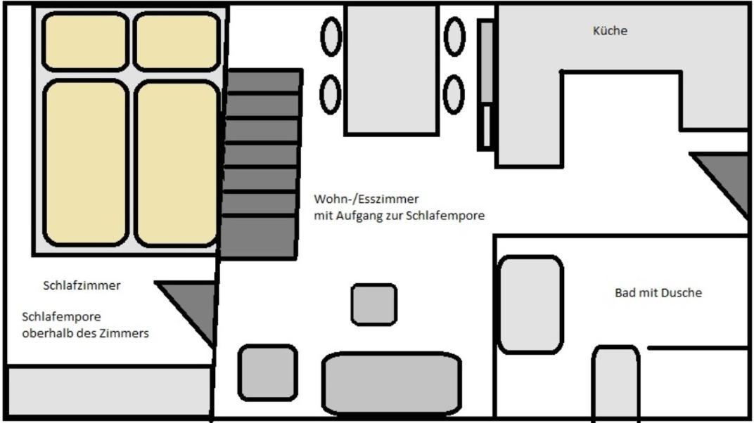 Werts Hof Ferienwohnen Villa Rauschenberg Ruang foto